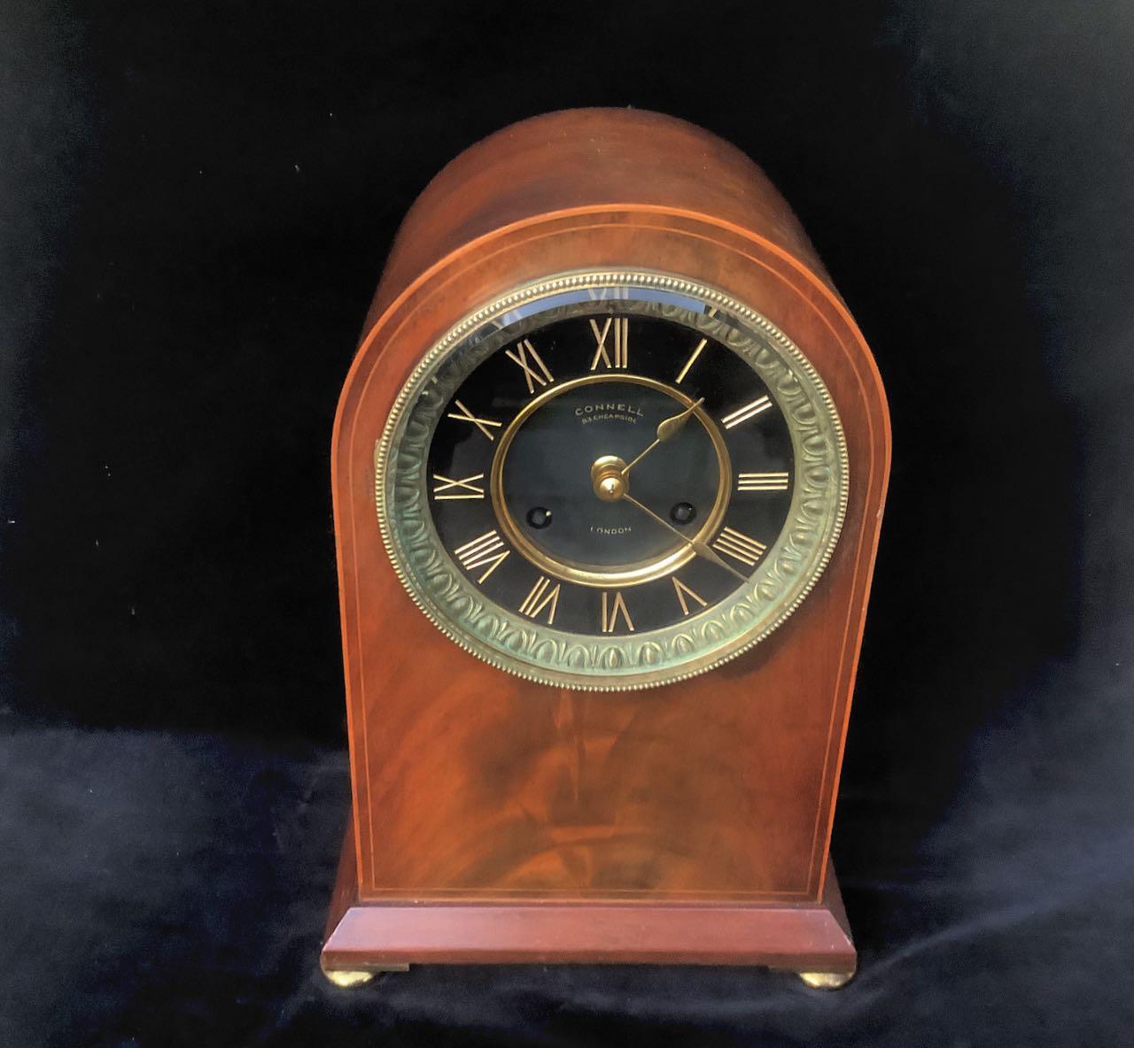 French Mahogany Mantle Clock (1 of 9)