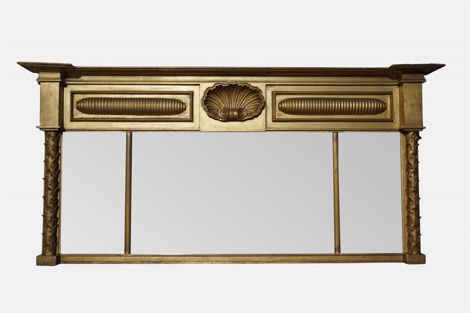 William IV Gilt Overmantel Mirror (1 of 4) William IV Gilt Overmantel Mirror (1 of 4)
