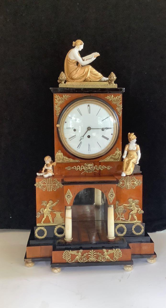 Imposing Austrian Maplewood Clock (1 of 6) Imposing Austrian Maplewood Clock (1 of 6)