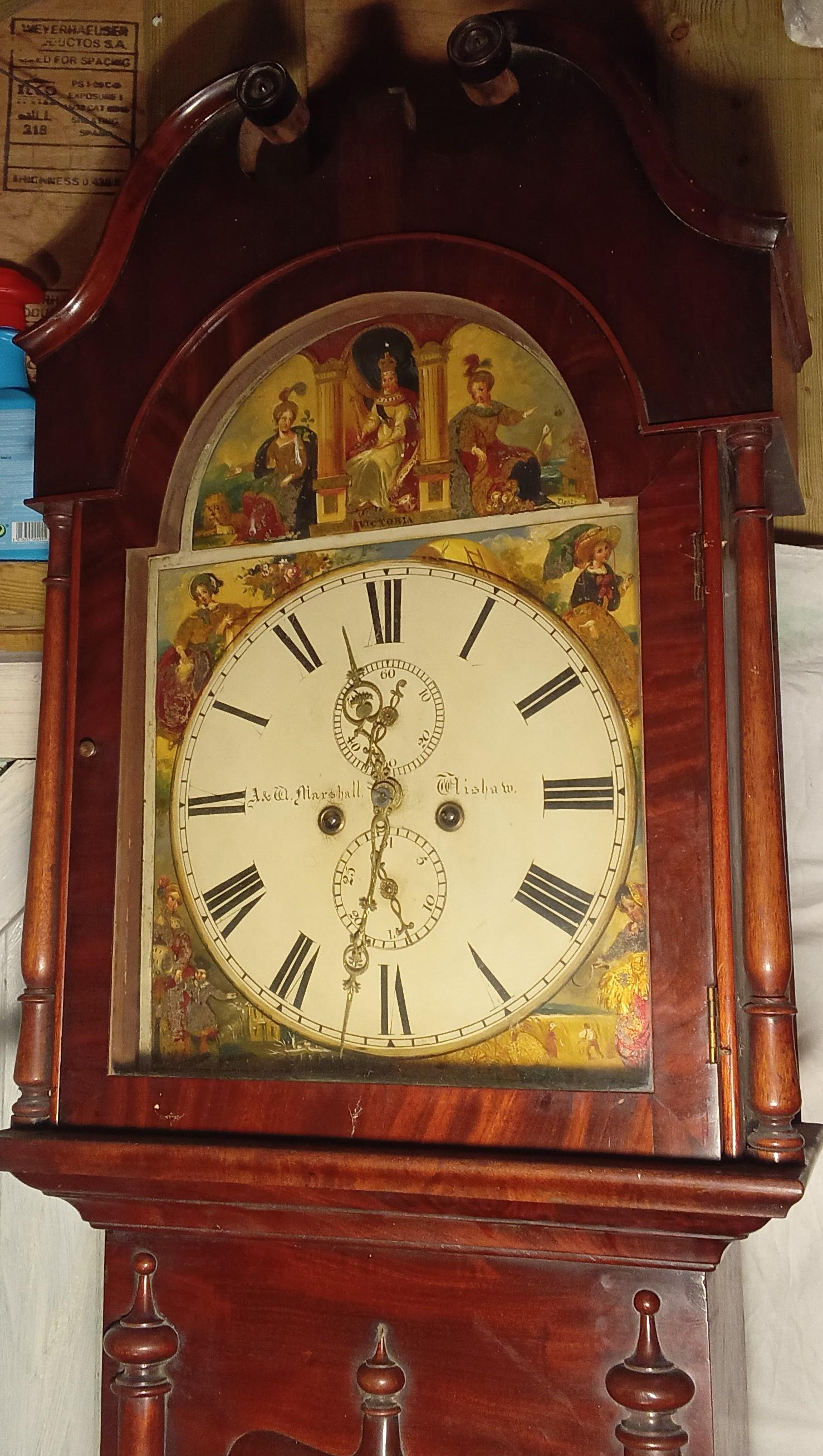 Antique Scottish 8 Day Longcase Clock (1 of 6)