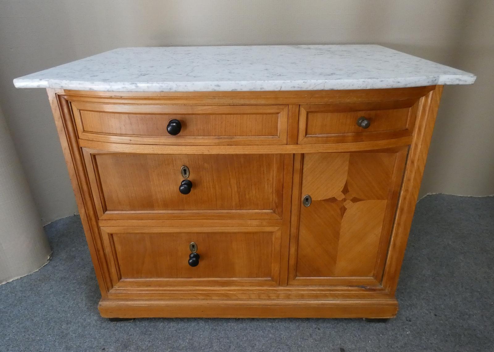 Marble Top Washstand / Chest (1 of 8)