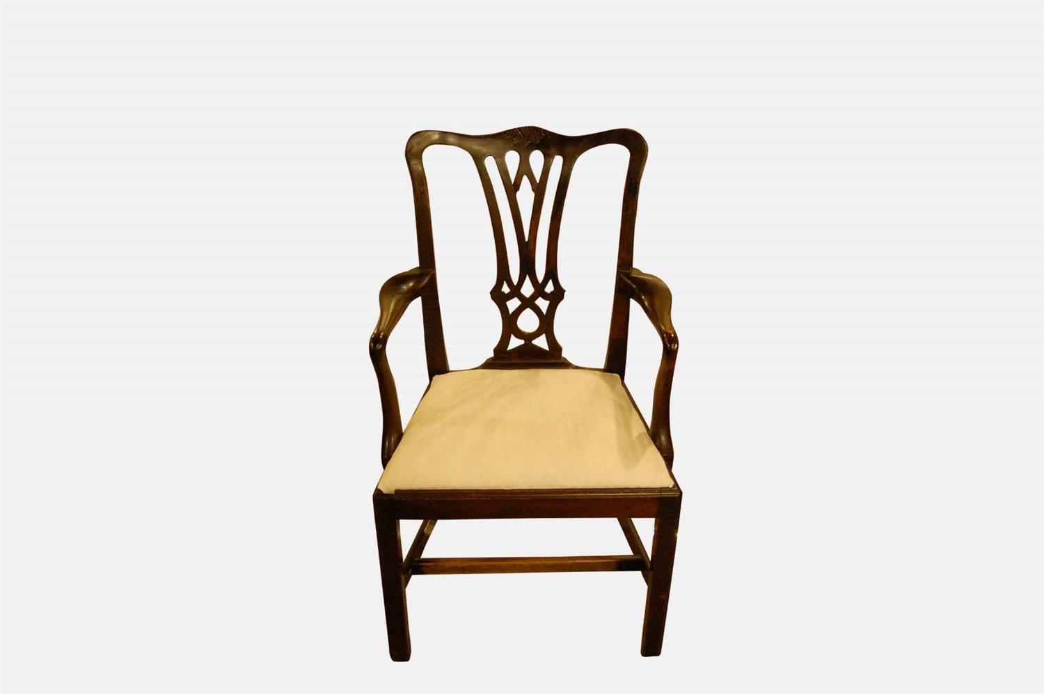 18th Century Mahogany Occasional Chair (1 of 1) 18th Century Mahogany Occasional Chair (1 of 1)