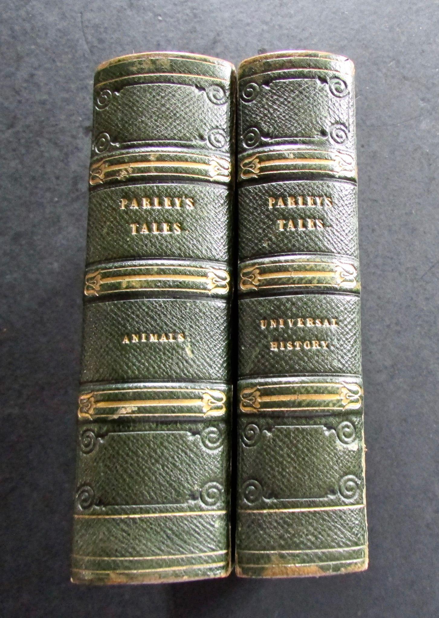 1838 Tales About Animals & Universal History by Peter Parley (1 of 5)