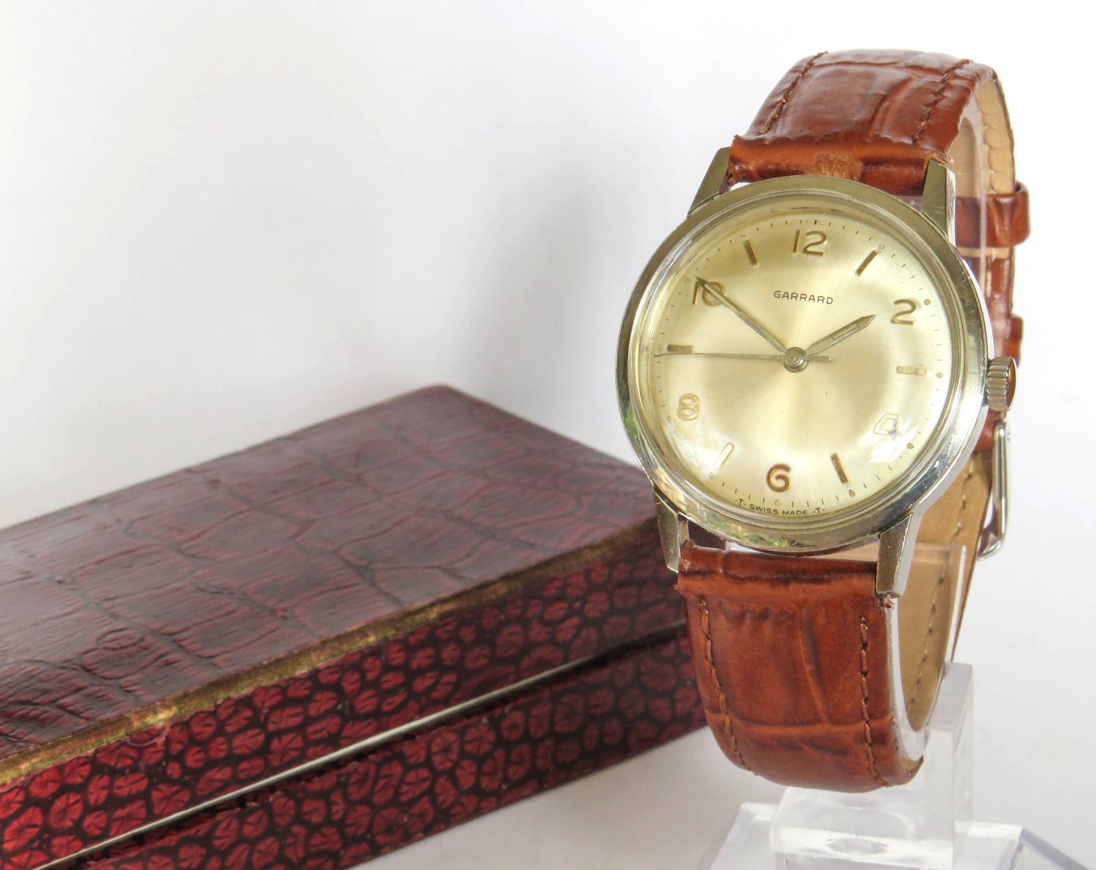 Watch : Gents 1960s Garrard Wrist Watch (1 of 5)
