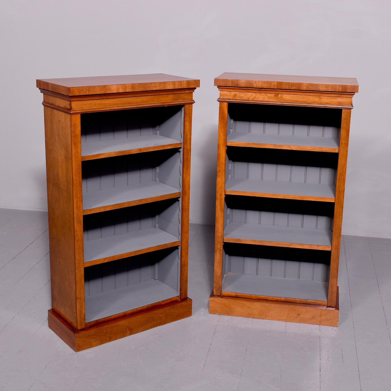 Pair of Victorian Dwarf Mahogany Open Bookcases (1 of 8) Pair of Victorian Dwarf Mahogany Open Bookcases (1 of 8)