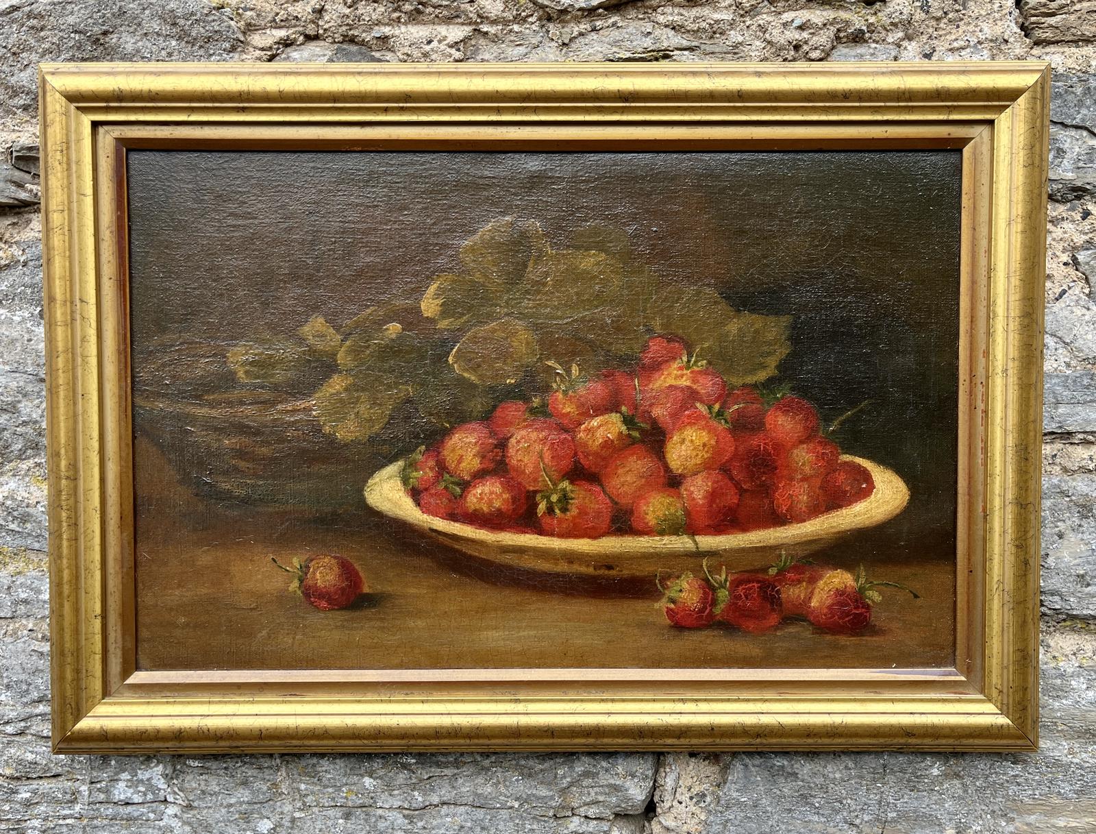 Still Life of Strawberries (1 of 9)