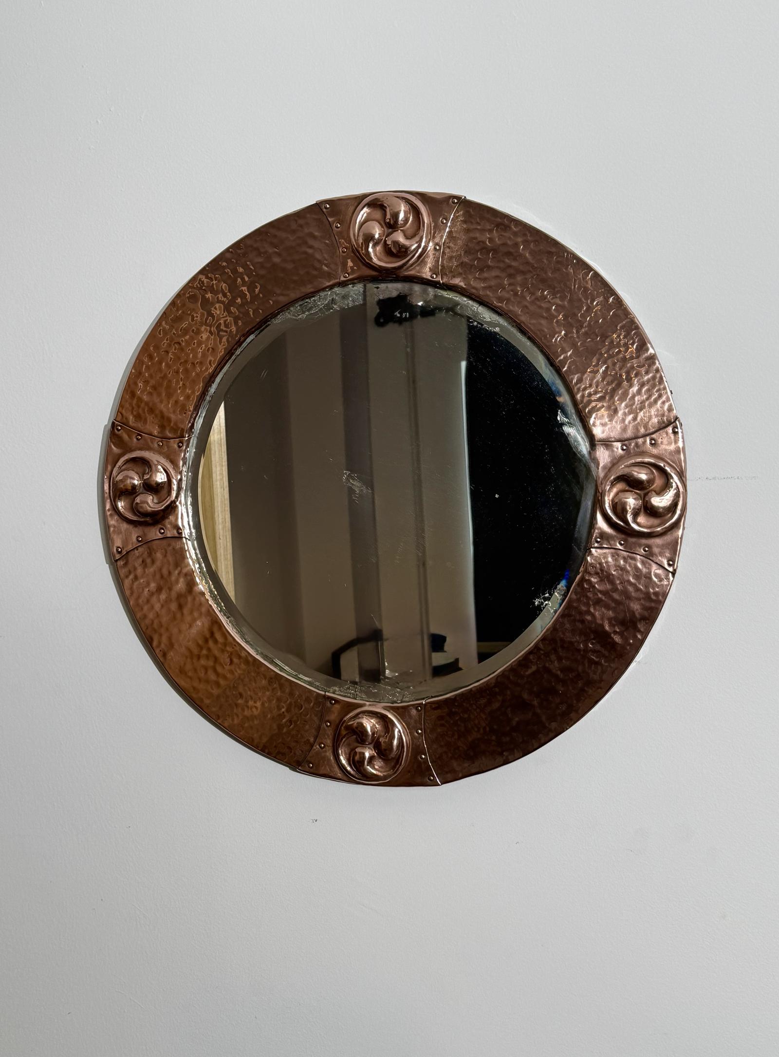 Liberty Style Copper Mirror (1 of 10) Liberty Style Copper Mirror (1 of 10)