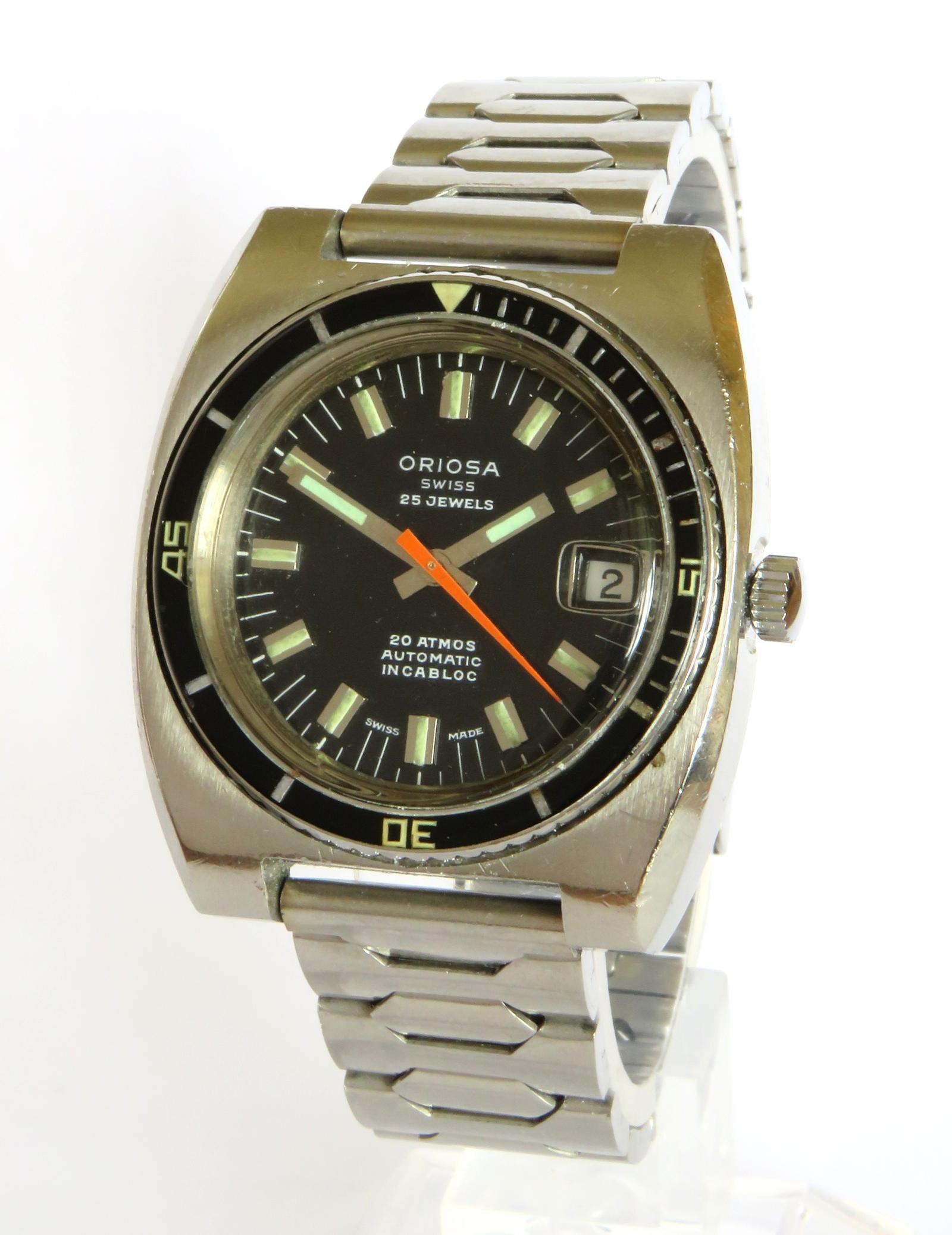 Watch: Gents 1970s Oriosa Diver’s Automatic Watch (1 of 4)