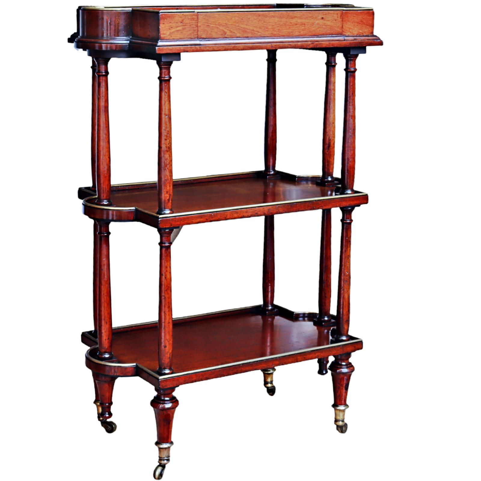 Mahogany and Brass Tricoteuse (1 of 13) Mahogany and Brass Tricoteuse (1 of 13)