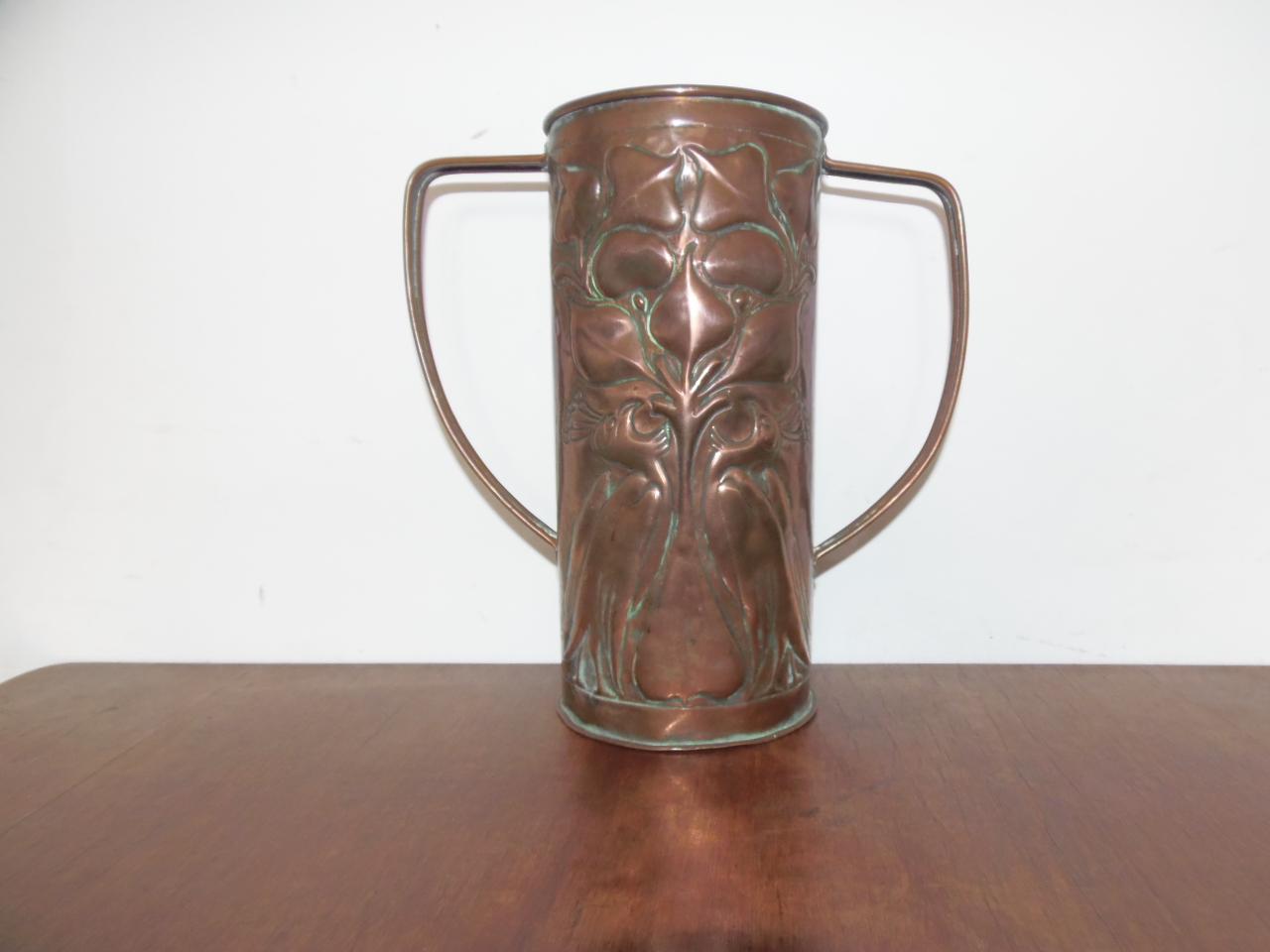 Arts & Crafts Beaten Copper Vase (1 of 12) Arts & Crafts Beaten Copper Vase (1 of 12)