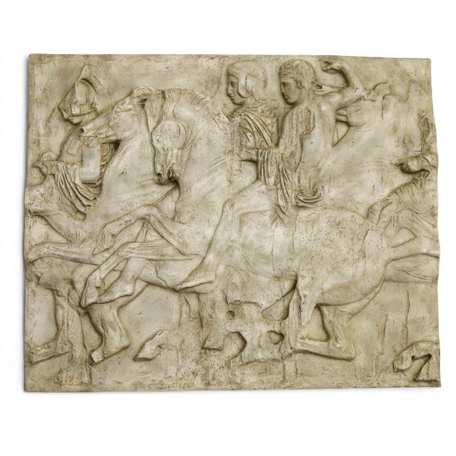 Fibreglass replica cast Parthenon Sculptures North Frieze - Block XLIIΙ (1 of 7)
