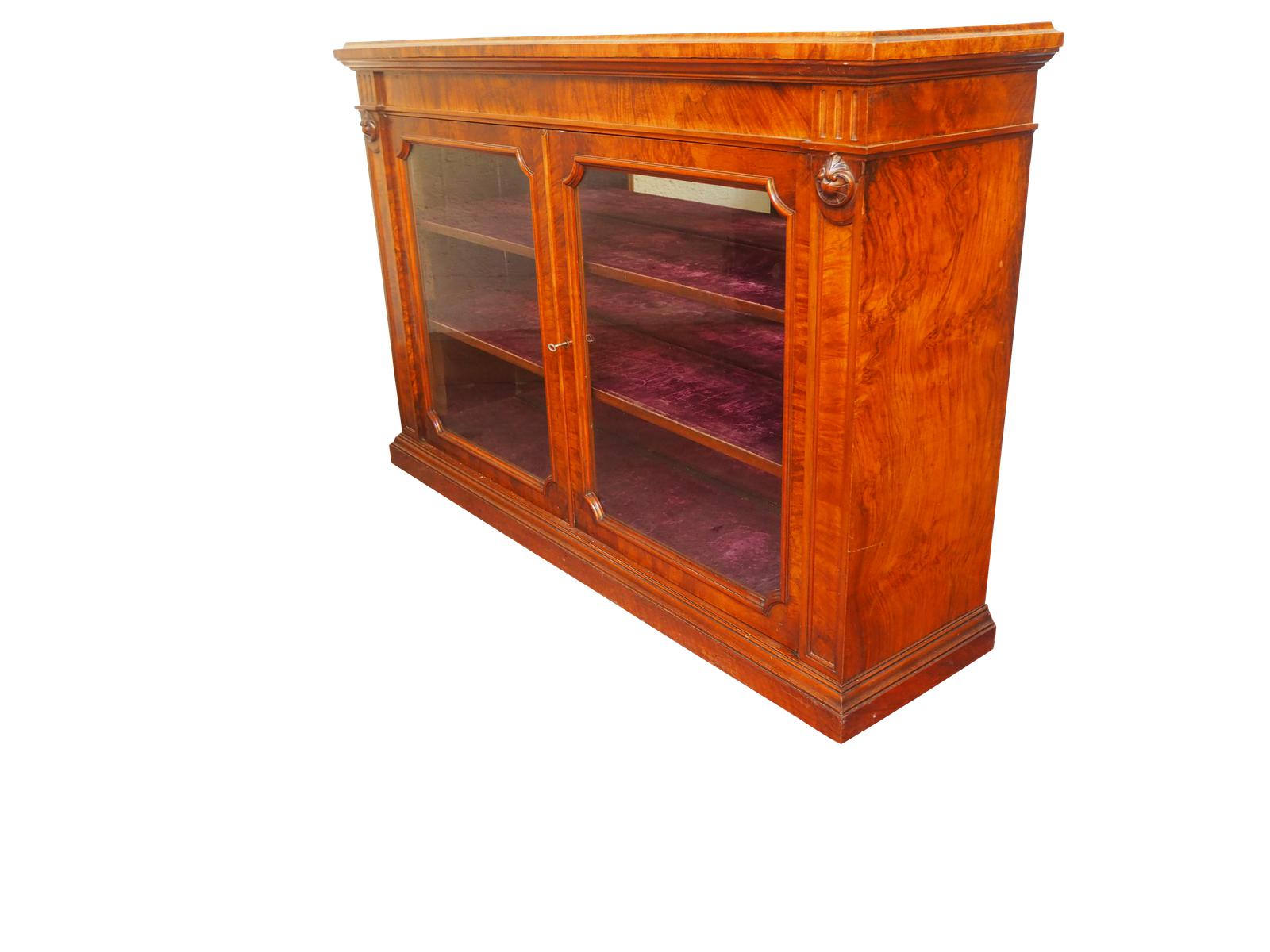 Walnut Credenza or Walnut Bookcase (1 of 2)