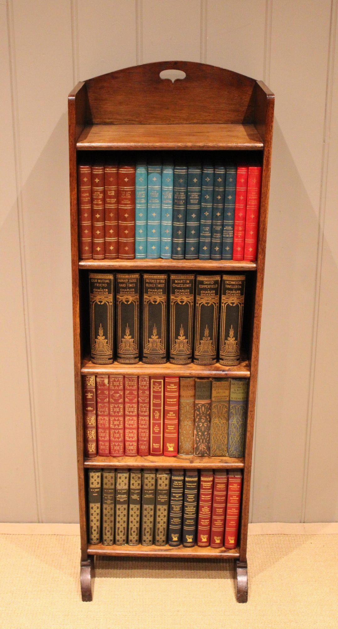 Oak Arts & Crafts Open Bookcase (1 of 13) Oak Arts & Crafts Open Bookcase (1 of 13)