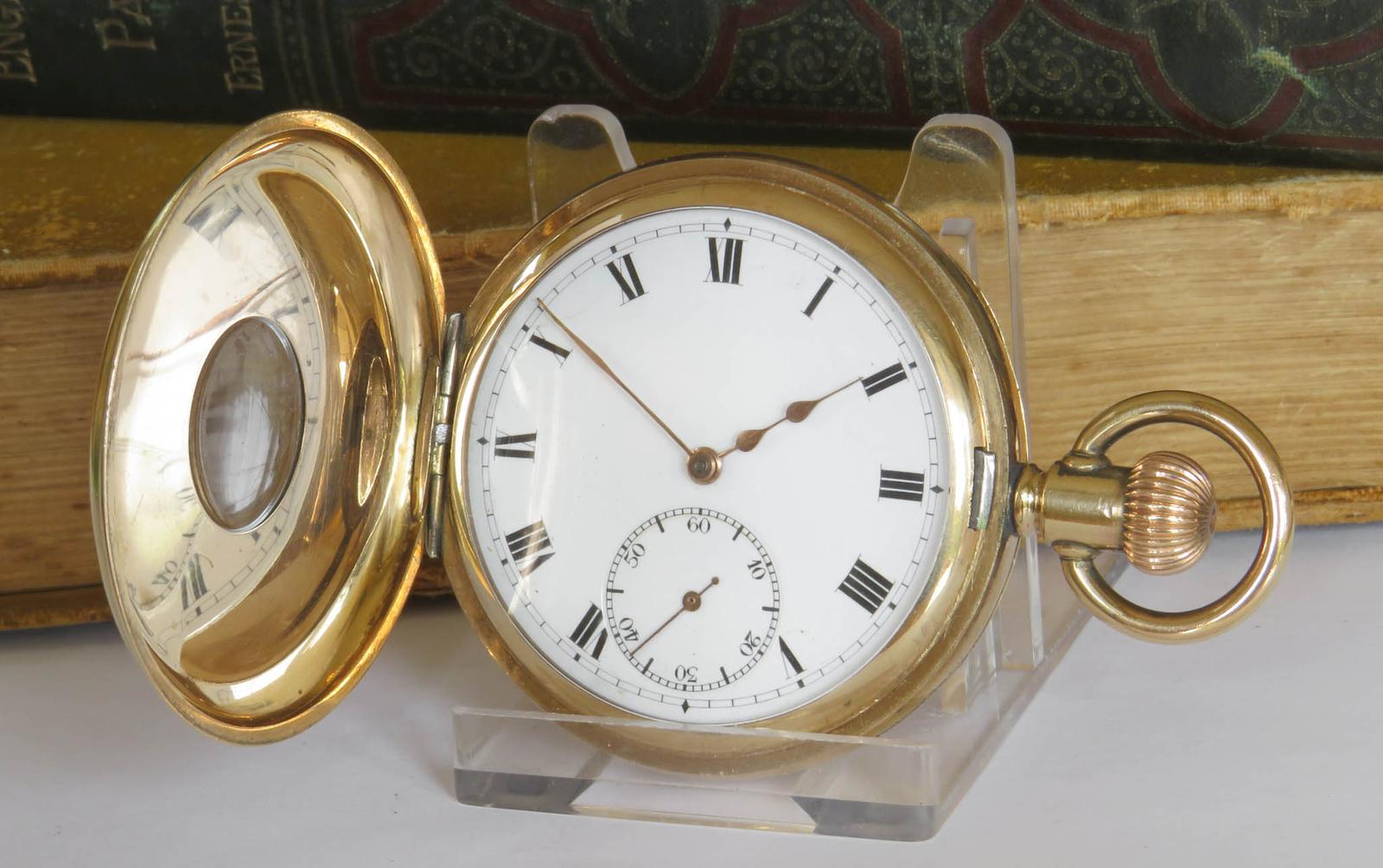 Pocket Watch: Antique Limit Revue Half Hunter Pocket Watch (1 of 5) Pocket Watch: Antique Limit Revue Half Hunter Pocket Watch (1 of 5)