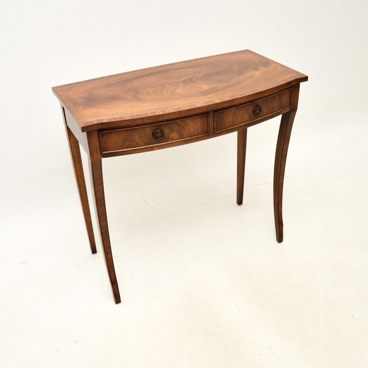 Antique Regency Style Mahogany Console Table (1 of 8) Antique Regency Style Mahogany Console Table (1 of 8)