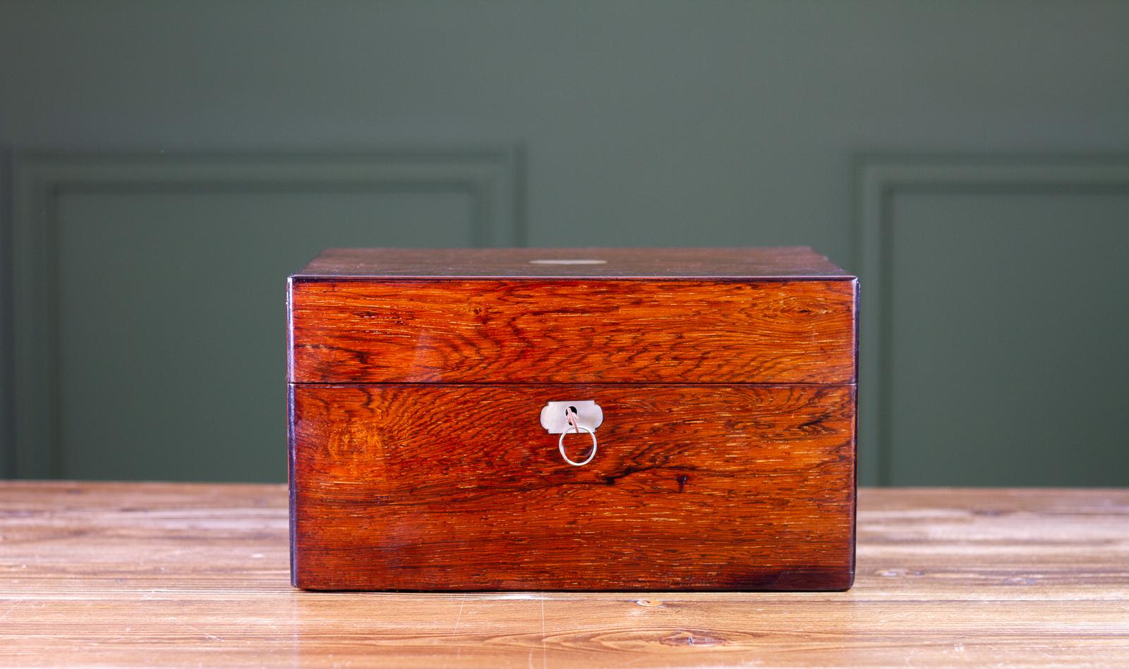Rosewood Vanity Box c.1850 (1 of 13) Rosewood Vanity Box c.1850 (1 of 13)