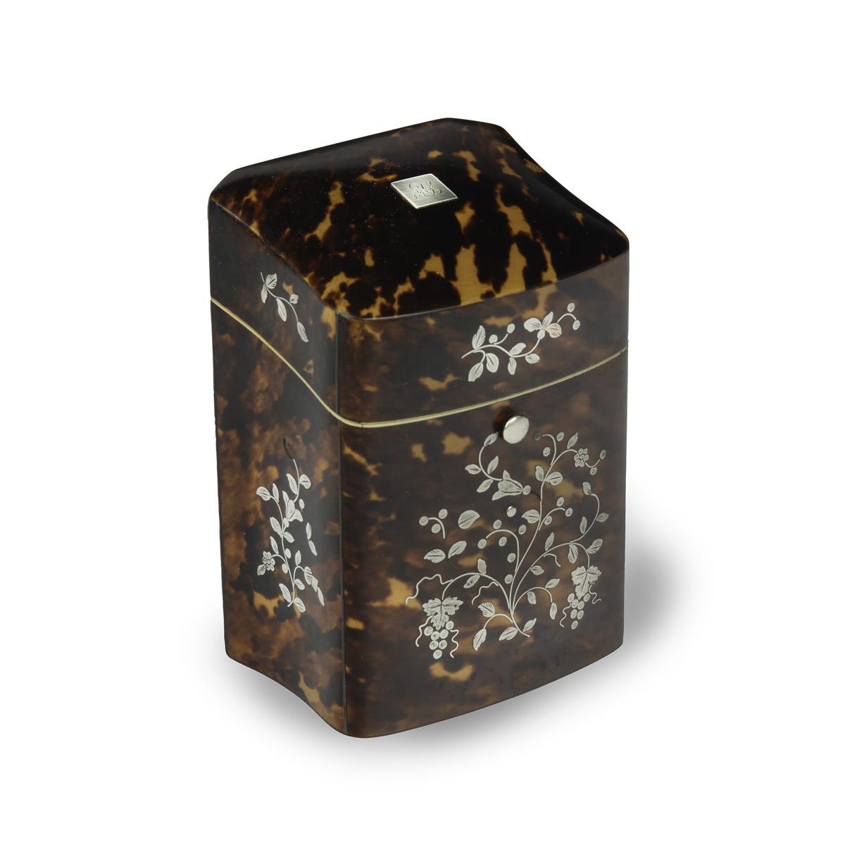 Charming Victorian Tortoiseshell & Silver Piqué (1 of 6)