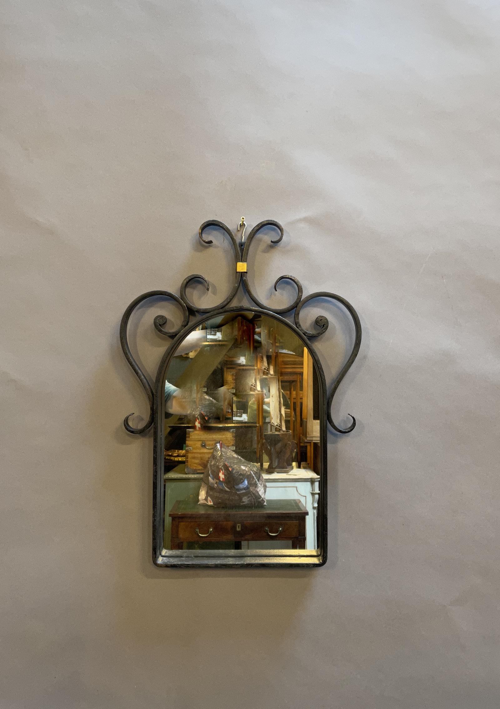 French Scroll Mirror (1 of 4)