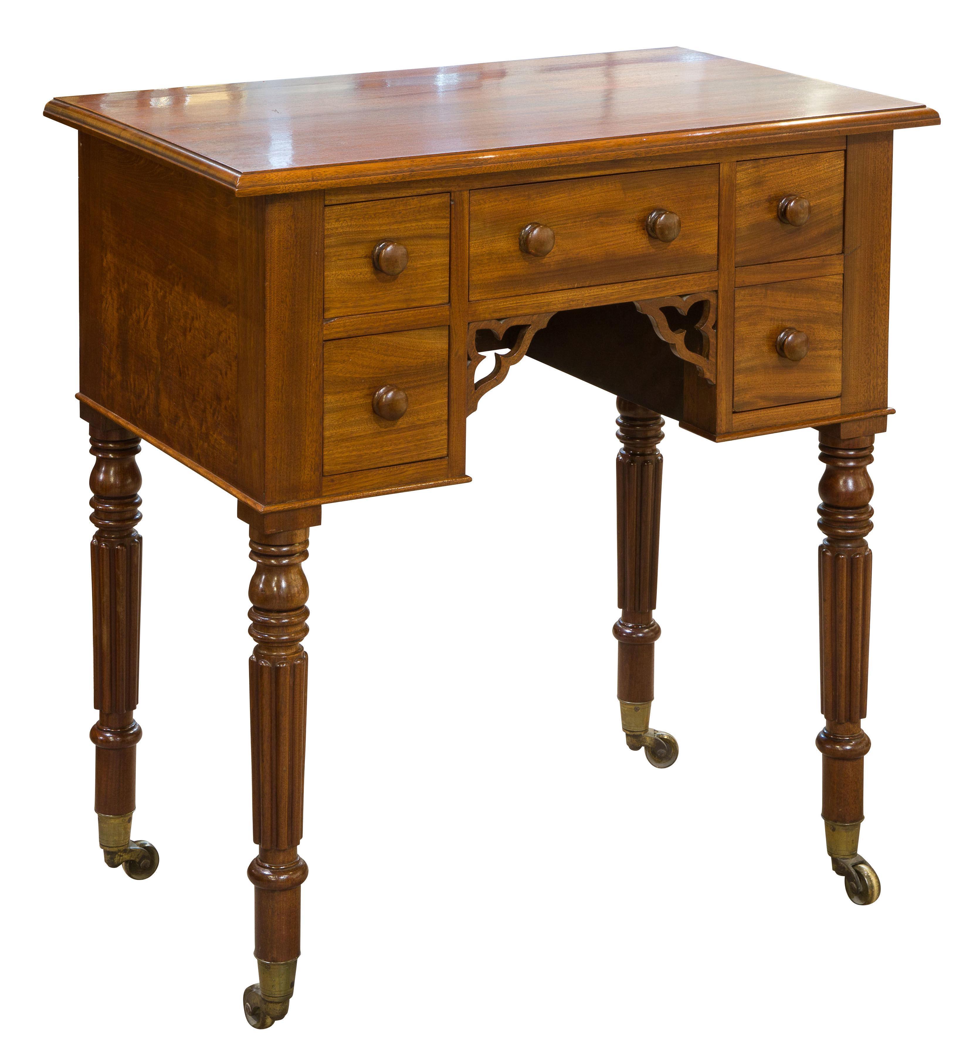 Exceptionally Small Five Drawer Side Table (1 of 1) Exceptionally Small Five Drawer Side Table (1 of 1)