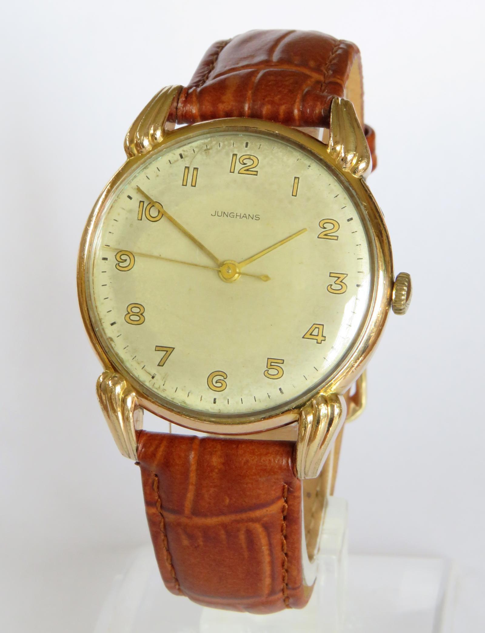 Watch: Gents Junghans Wrist Watch c.1950 (1 of 5)