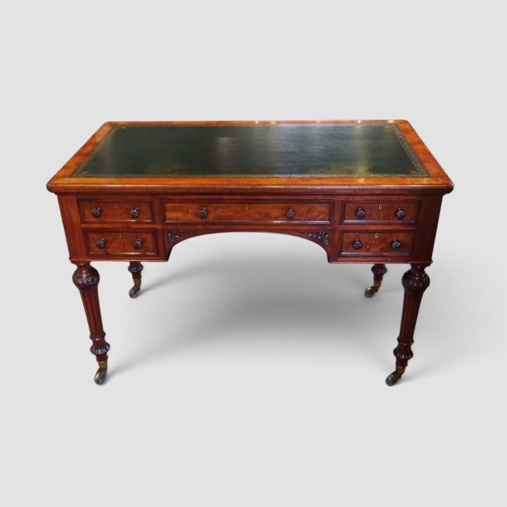 Victorian Mahogany Writing Table by Holland & Sons (1 of 14) Victorian Mahogany Writing Table by Holland & Sons (1 of 14)
