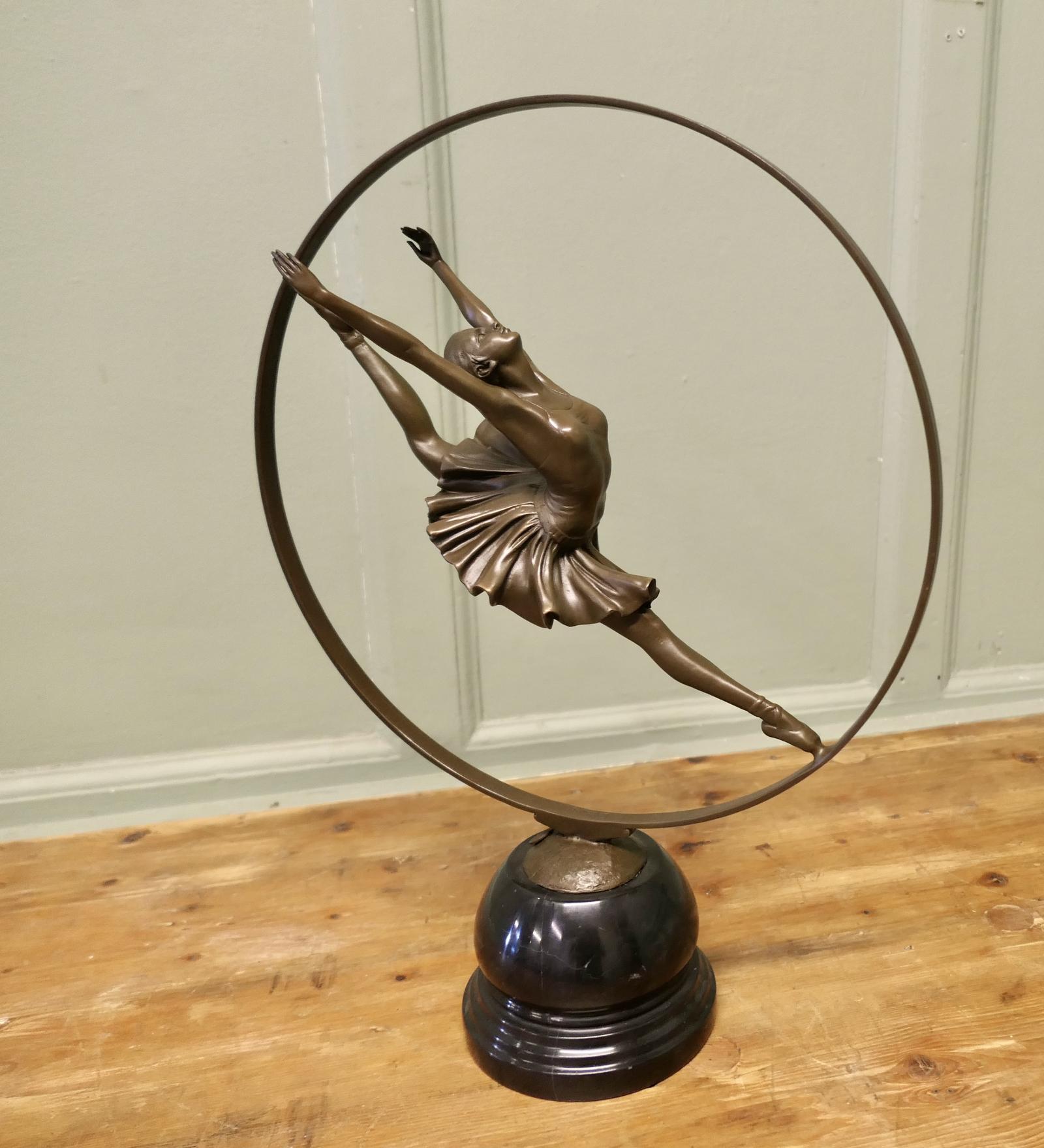 Art Deco Bronze Ballerina Signed “la Danseuse” by Pierre Collinet (1 of 7) Art Deco Bronze Ballerina Signed “la Danseuse” by Pierre Collinet (1 of 7)