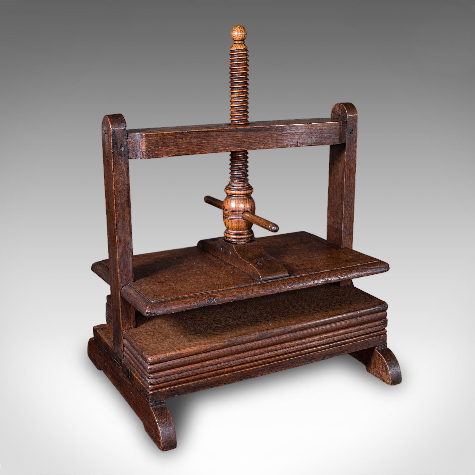 Large Antique Ladies Flower Press, English, Oak, Country House, Craft, Georgian (1 of 12) Large Antique Ladies Flower Press, English, Oak, Country House, Craft, Georgian (1 of 12)