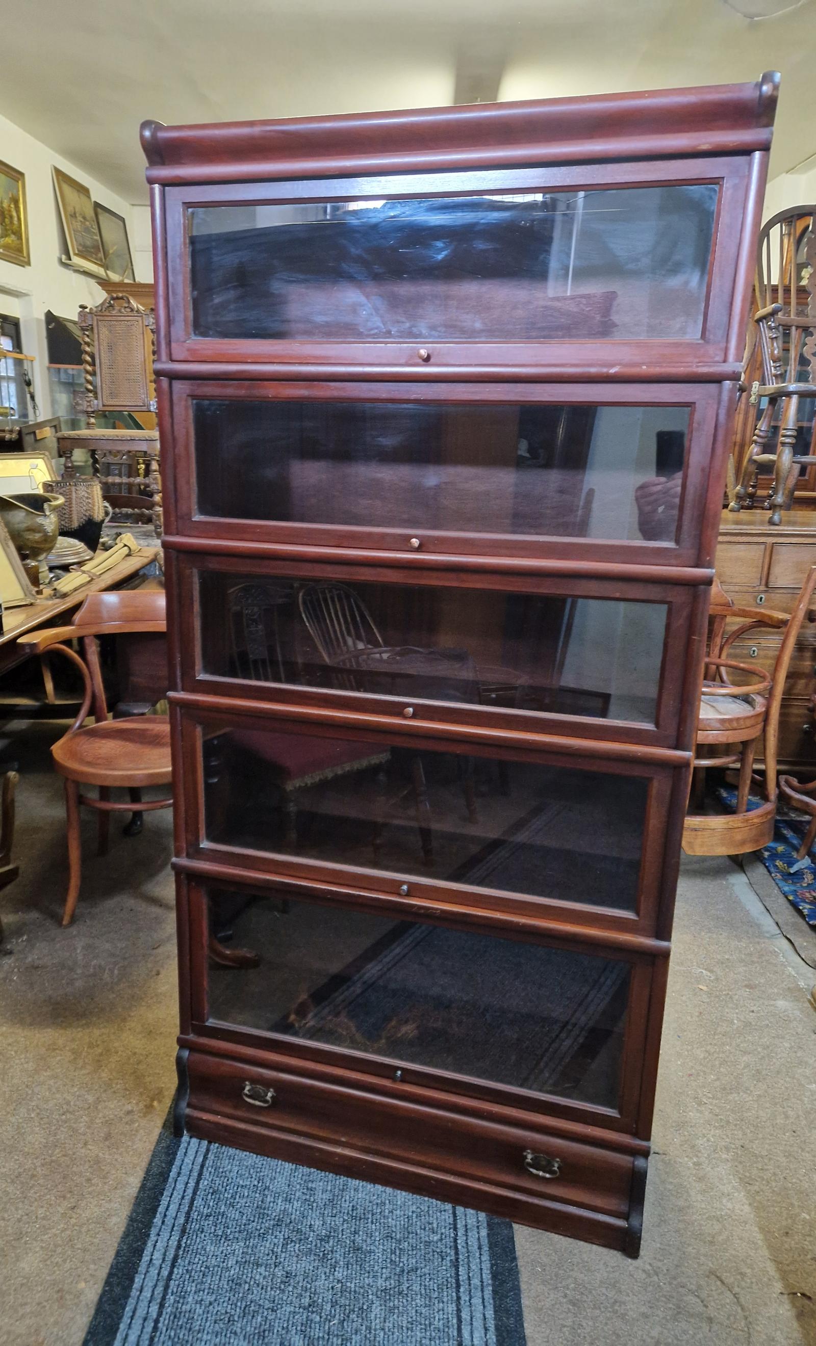 Lovely Antique Mahogany Stacking Bookcase (1 of 5) Lovely Antique Mahogany Stacking Bookcase (1 of 5)