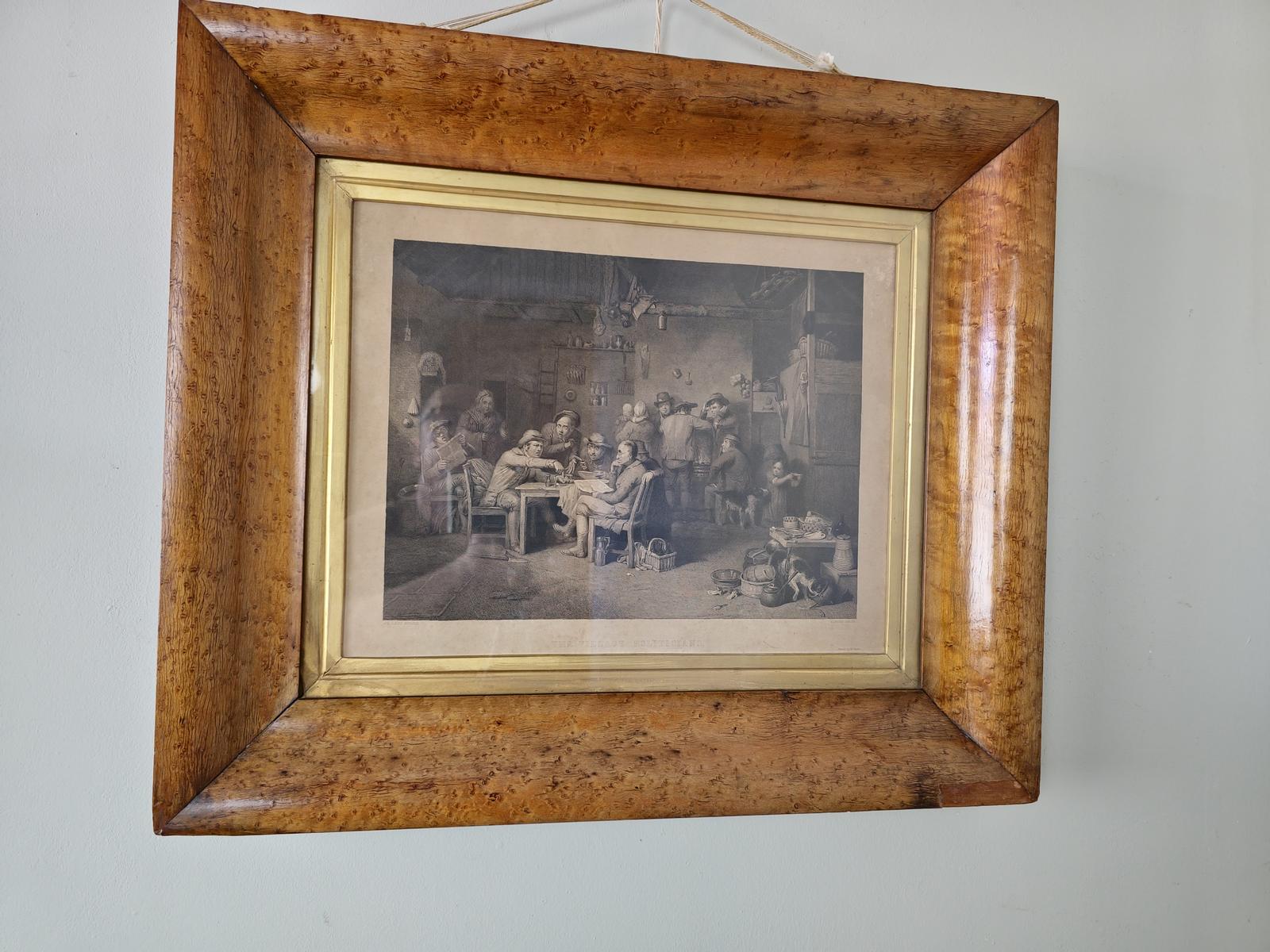 Antique Chunky Maple Frame (1 of 9)