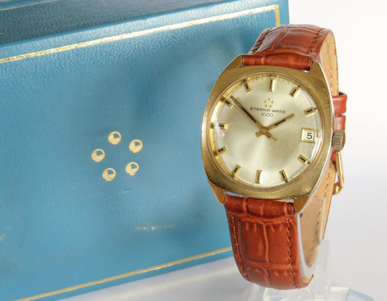 Watch: Gents 1969 Eterna Matic 1000 Automatic Wrist Watch (1 of 5)