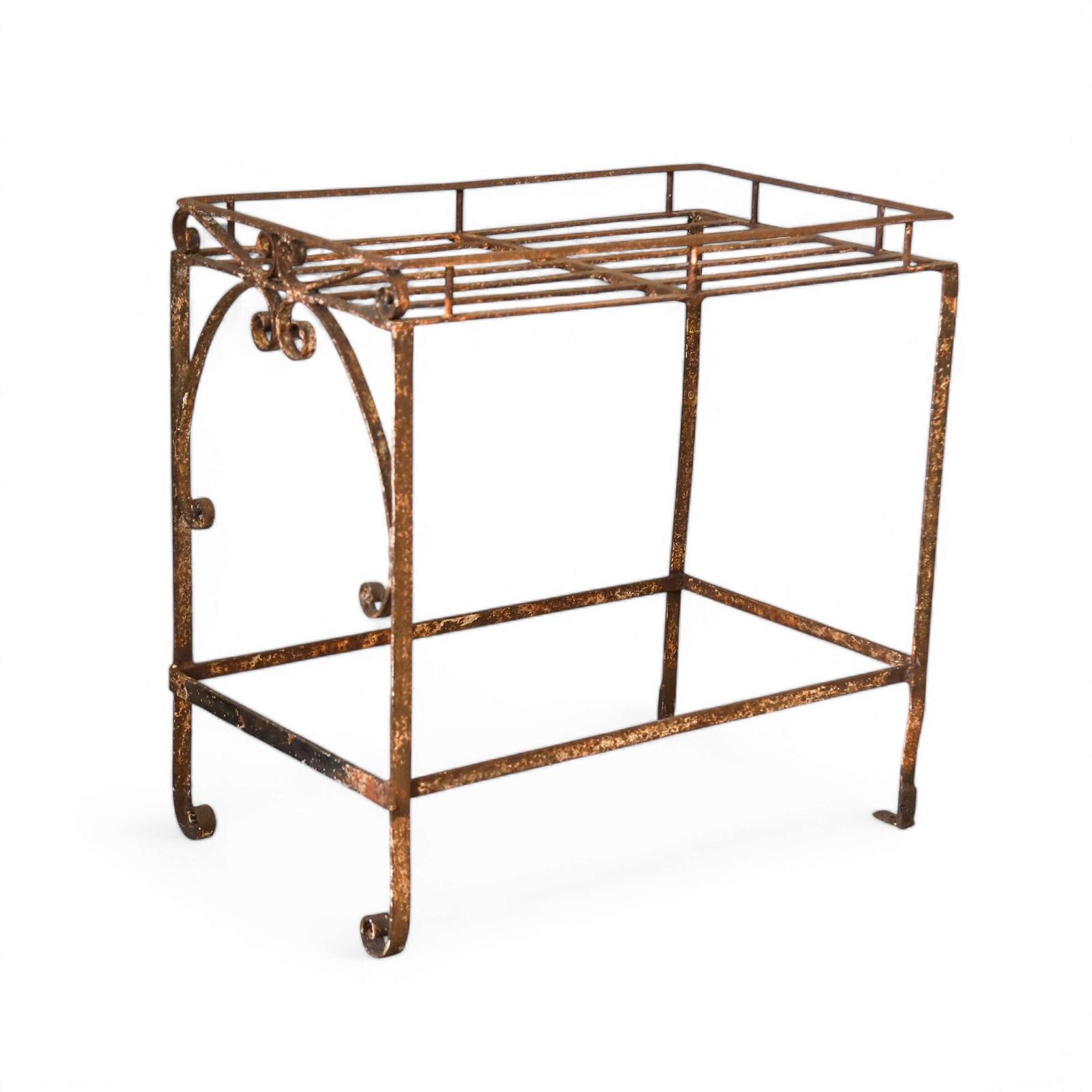 Late 19th Century / Early 20th Century Estate made Wrought Iron Garden Rack (1 of 10)
