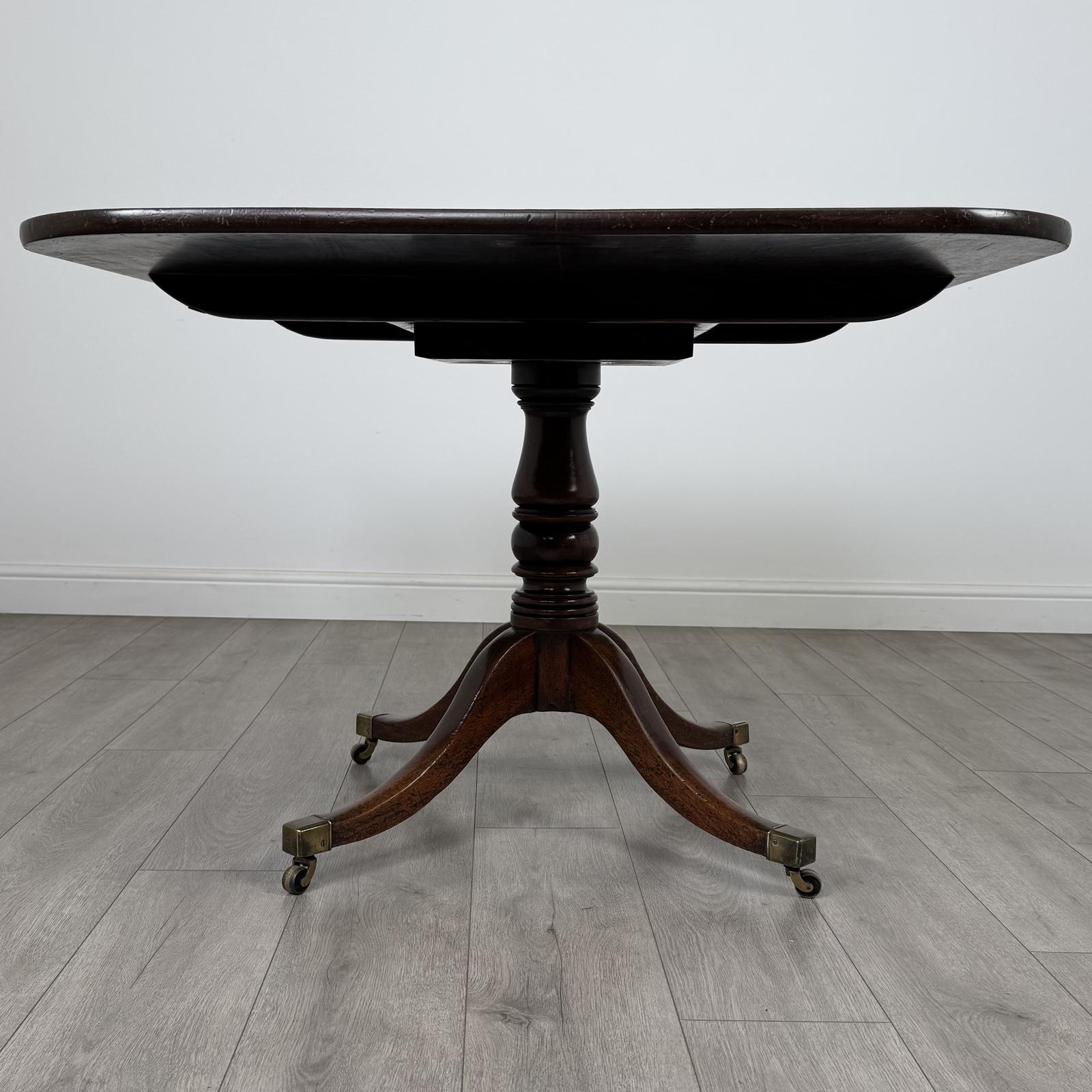 Antique 18th Century Tilt Top Breakfast Table In Mahogany (1 of 5)