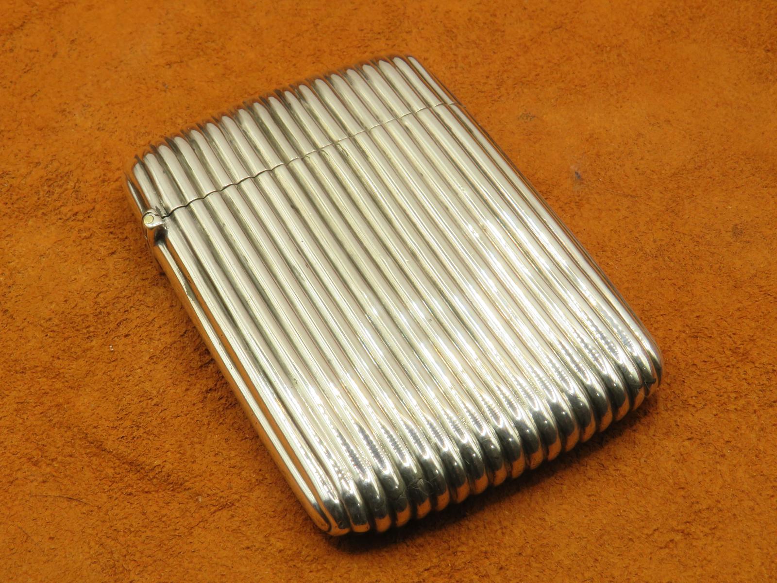 Antique Sampson Morden Silver Card Case (1 of 4)