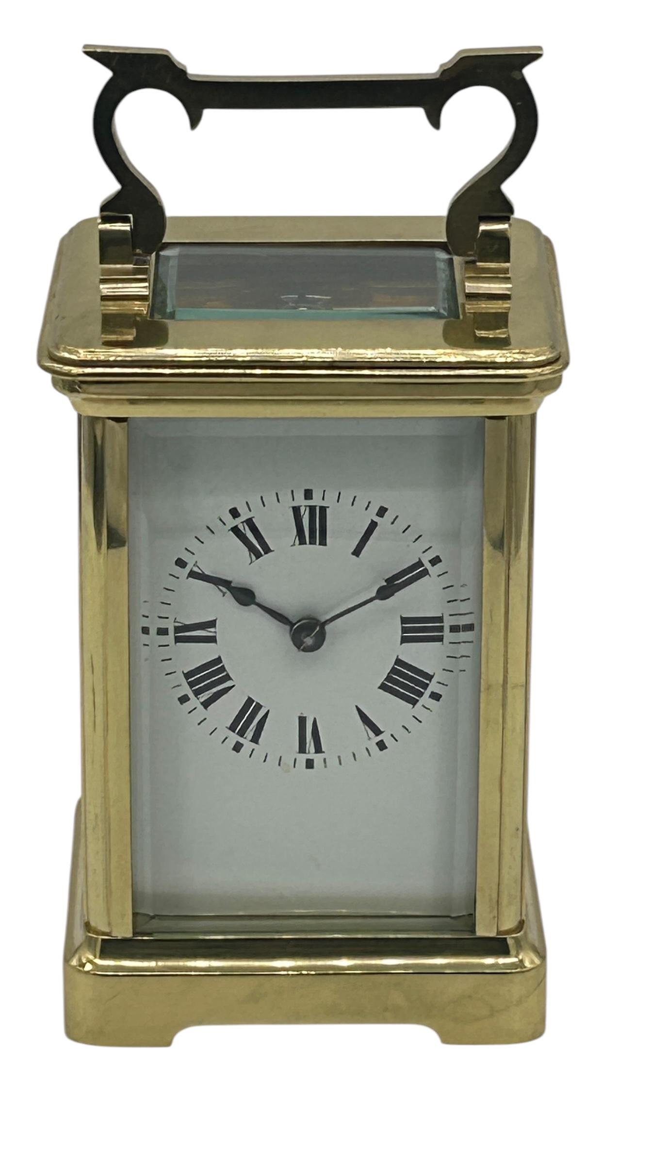 Fabulous Antique French Gong Striking Carriage Clock – 8-day Carriage Clock c.1870 (1 of 15) Fabulous Antique French Gong Striking Carriage Clock – 8-day Carriage Clock c.1870 (1 of 15)