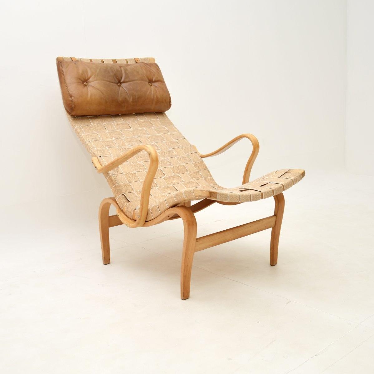 Vintage Swedish Pernilla Armchair by Bruno Mathsson for Dux (1 of 11)