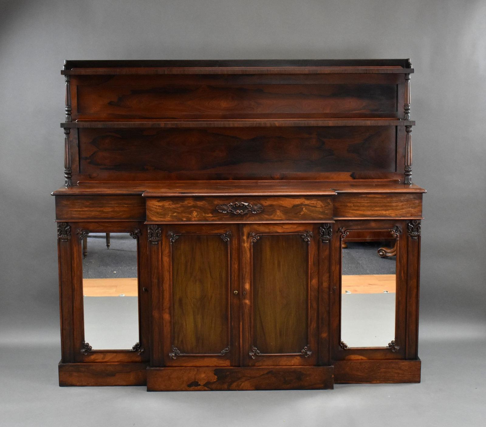 William IV Rosewood Sideboard (1 of 8)