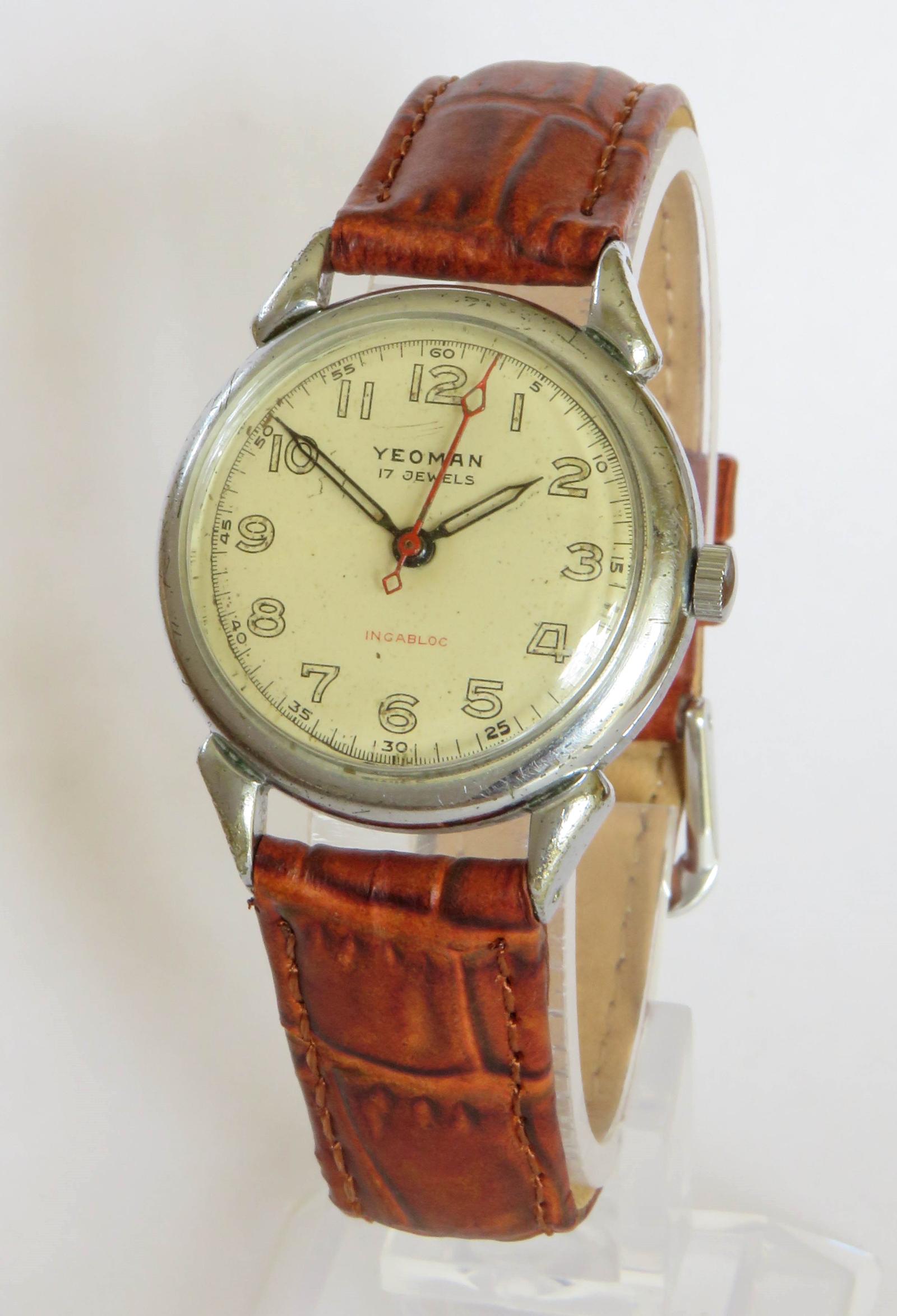 Watch: Mid-size 1950s Yeoman Wrist Watch (1 of 5)