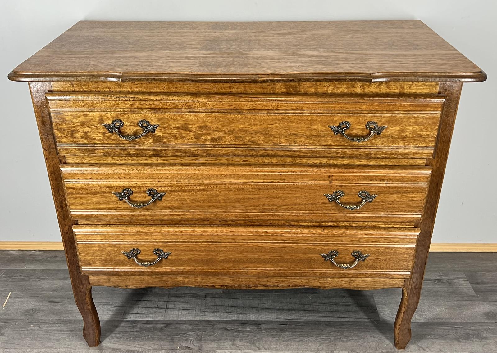 Chest of Drawers Vintage French Style Carved (LOT 4009) (1 of 8)