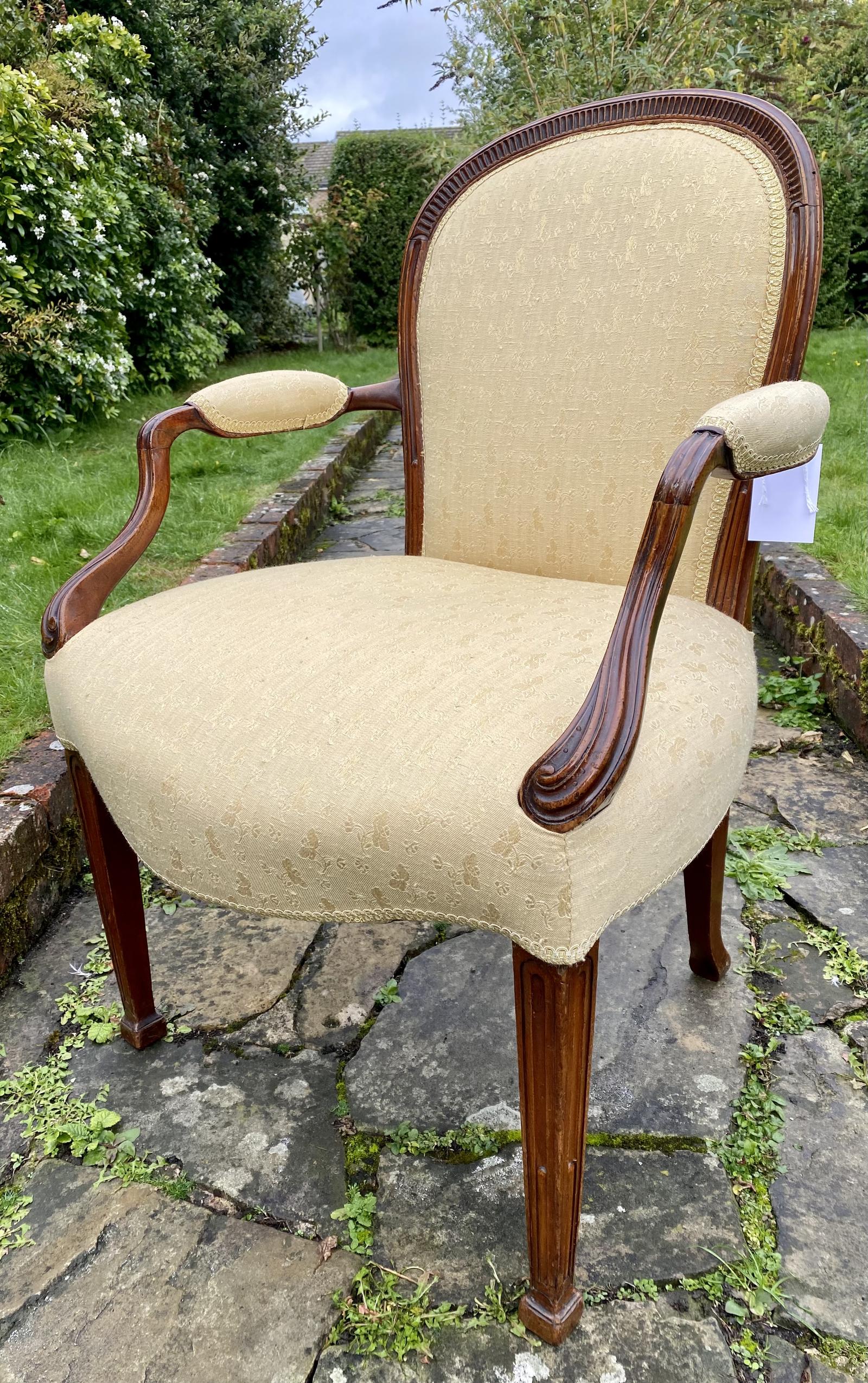 18th Century Hepplewhite Armchair (1 of 3)