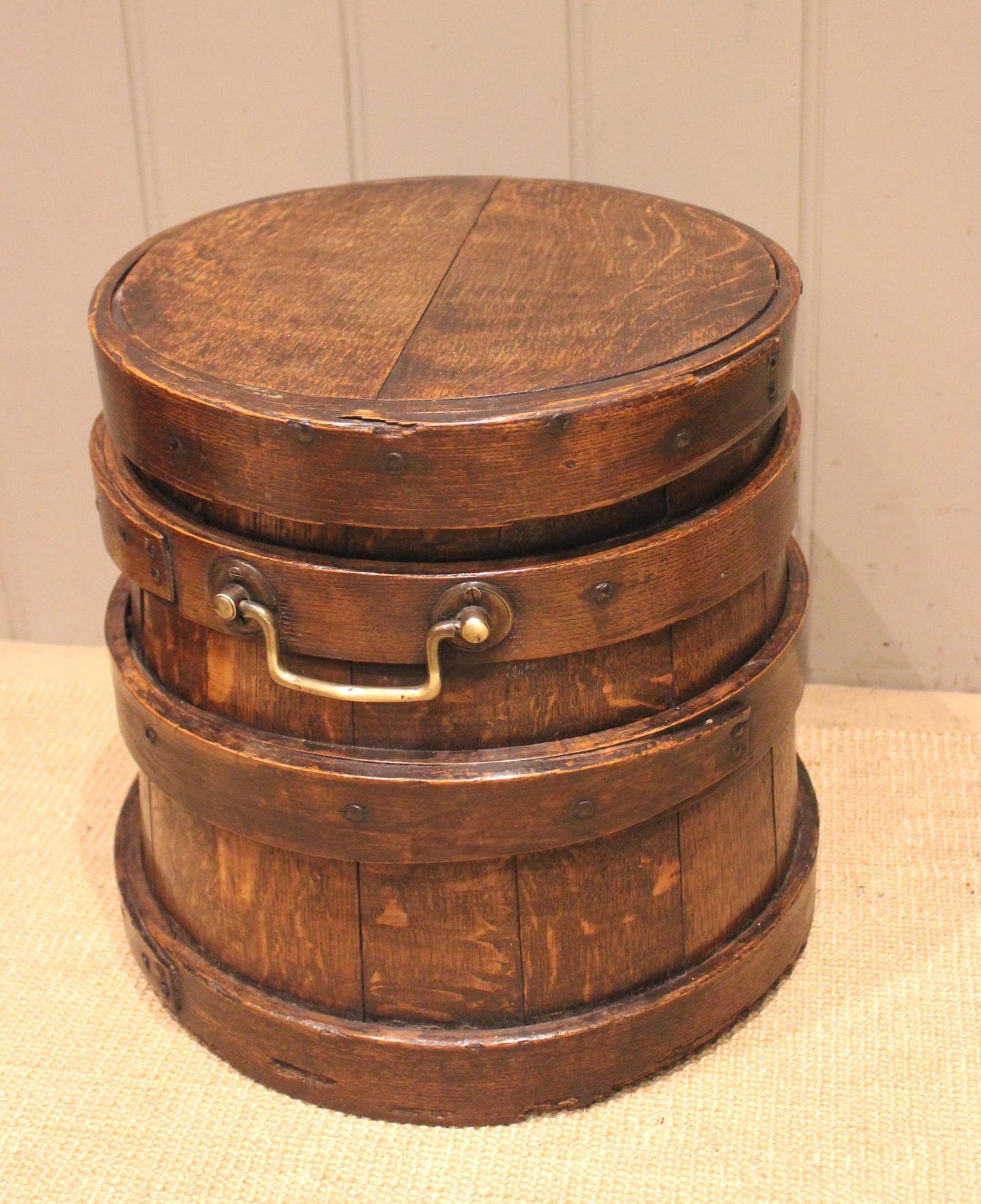 Original Early 19th Century Oak Flour Bin (1 of 13) Original Early 19th Century Oak Flour Bin (1 of 13)