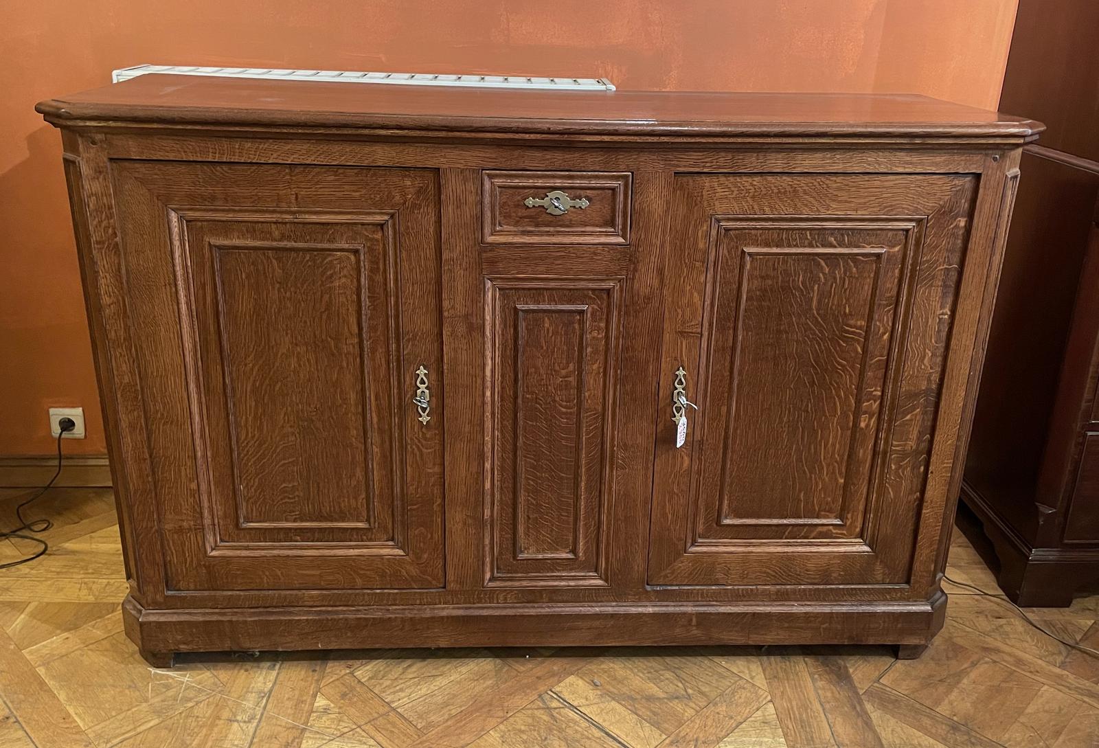 Large Oak Buffet With Two Doors - 19th Century (1 of 13)