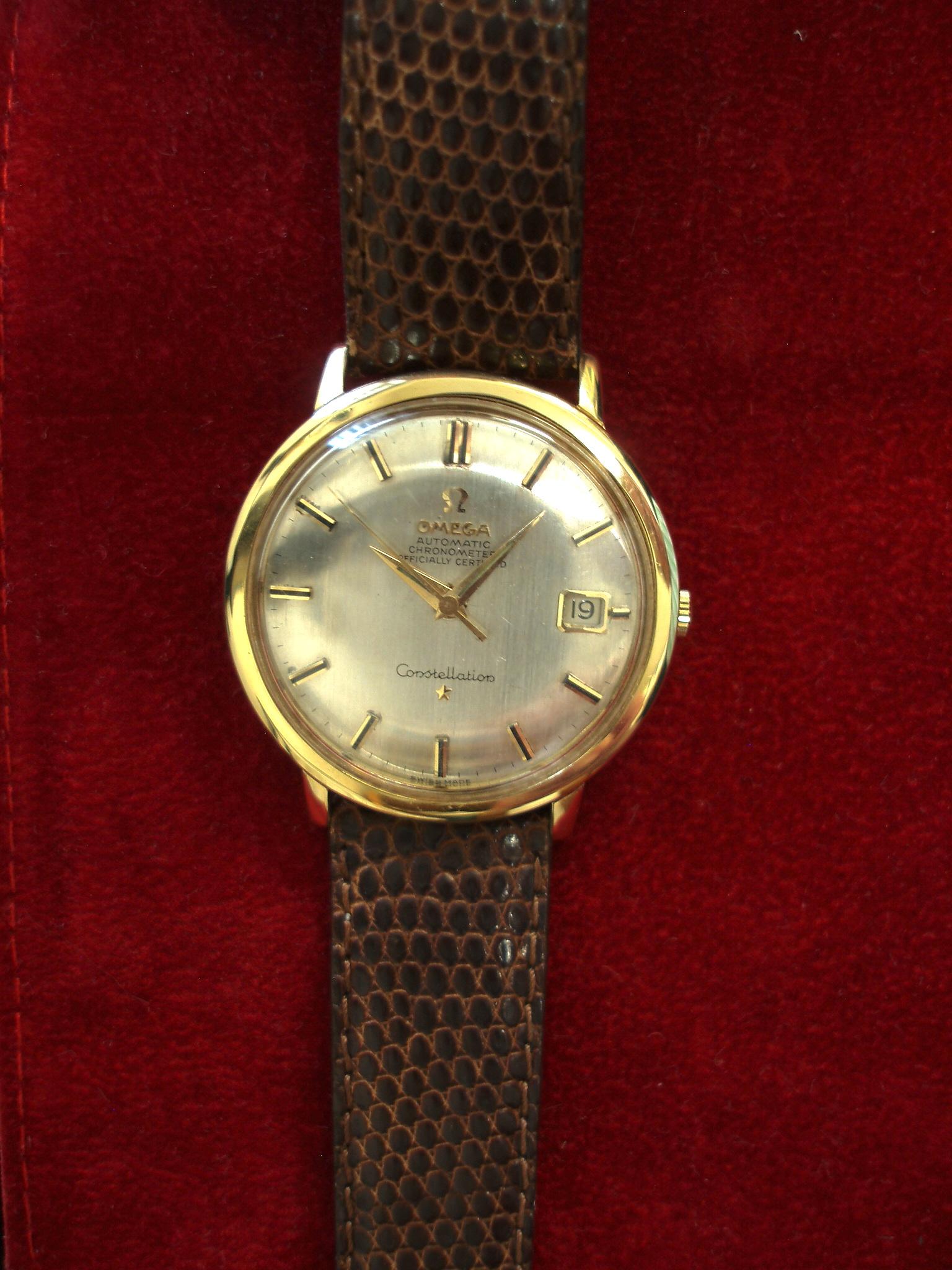 Omega 18ct Large Diameter Constellation Wristwatch (1 of 5)