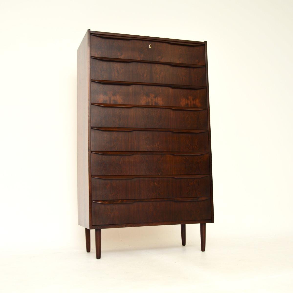 Danish Vintage Rosewood Chest of Drawers (1 of 11)