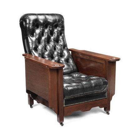 Early 20th Century Mahogany ‘Glenister’s Patent’ Reclining Gaming (1 of 4)