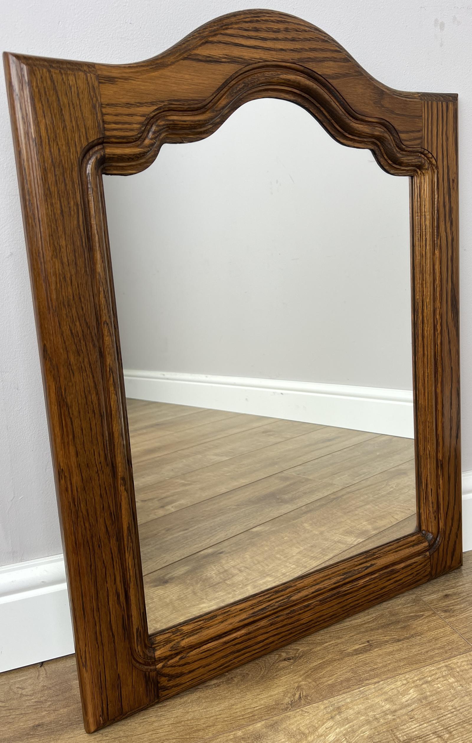 Mirror Vintage French Oak Wall Mirror Carved Frame (1 of 6) Mirror Vintage French Oak Wall Mirror Carved Frame (1 of 6)