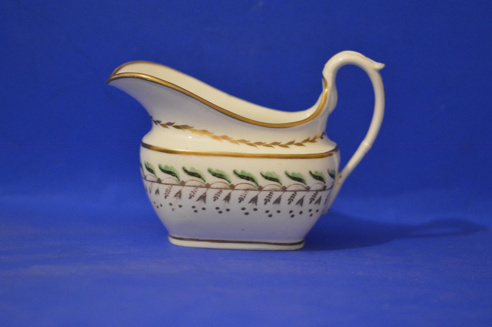 Swansea Porcelain Cream Jug - C1820 (1 of 8) Swansea Porcelain Cream Jug - C1820 (1 of 8)