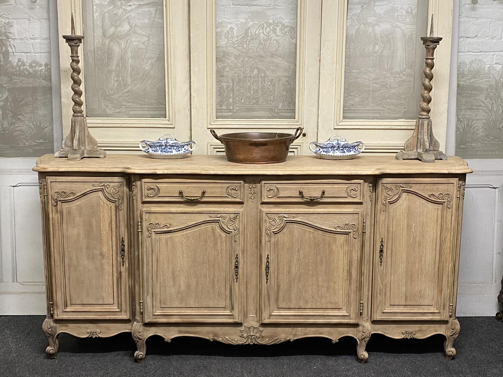 Large French Oak Sideboard (1 of 1) Large French Oak Sideboard (1 of 1)