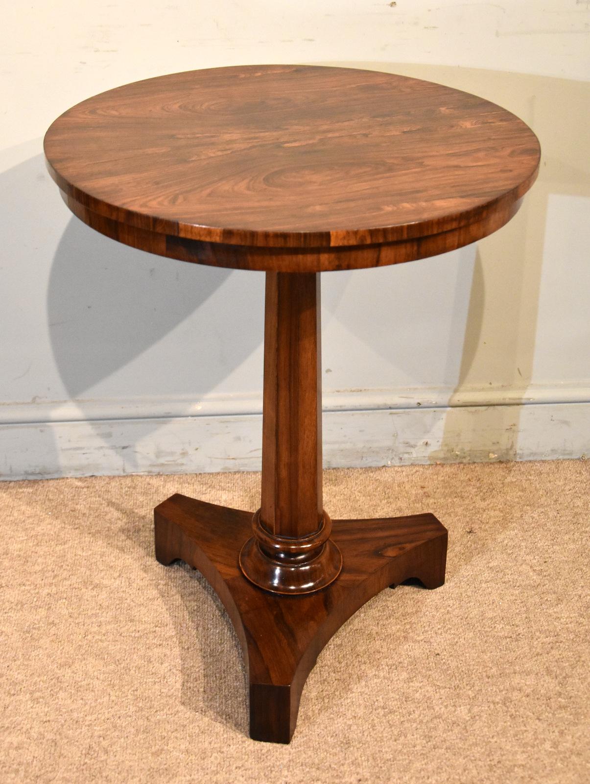 William IV Figured Rosewood Occasional Table (1 of 6) William IV Figured Rosewood Occasional Table (1 of 6)