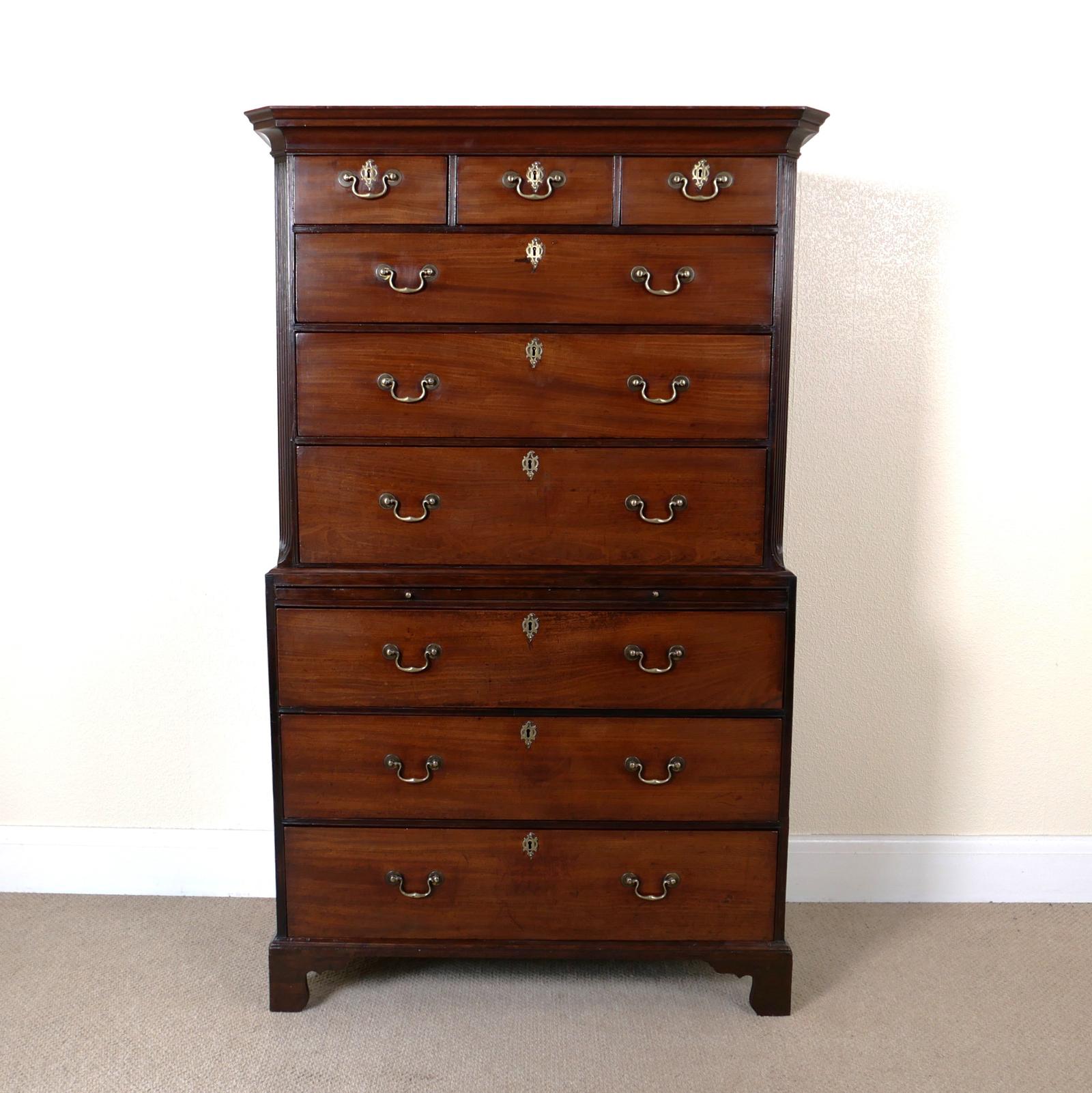 Georgian Mahogany Chest on Chest c.1790 (1 of 8) Georgian Mahogany Chest on Chest c.1790 (1 of 8)