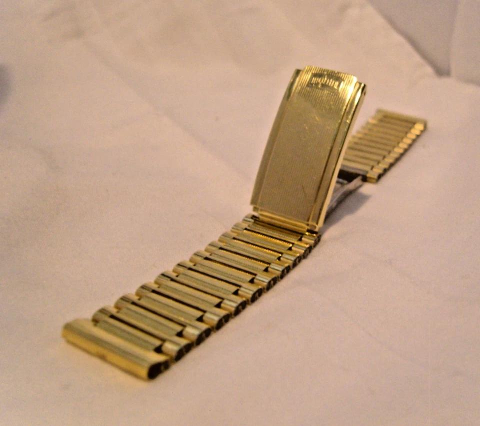 Montal Wrist Watch Strap 9ct Rolled Gold 19mm Lug Width 1960s (1 of 16) Montal Wrist Watch Strap 9ct Rolled Gold 19mm Lug Width 1960s (1 of 16)